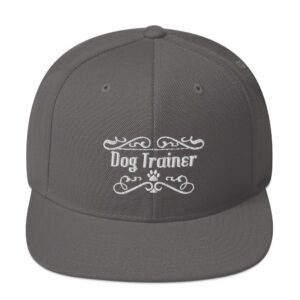 Dog Trainer Snapback Hat