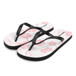 FlowerPower Pink Flip-Flops